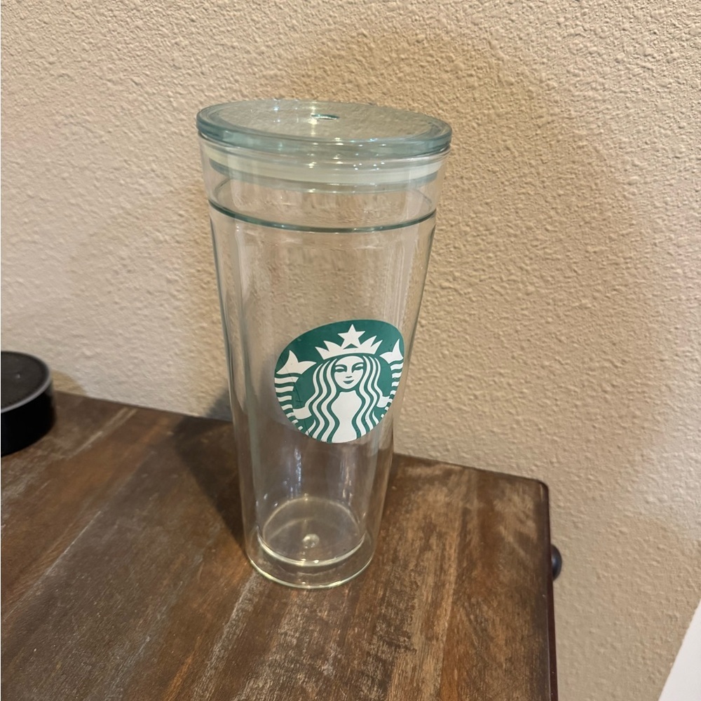 Starbucks Glass Venti Tumbler with Logo